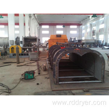 Horizontal Large Chemical Vacuum Harrow Drying Machine